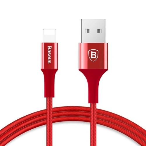 Kup Lightning-Kabel Baseus mit beleuchtetem Anschluss 1m (rot) - BSU353RED - {ean13} - Sklep Home Screen