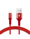 Lightning-Kabel Baseus mit beleuchtetem Anschluss 1m (rot)