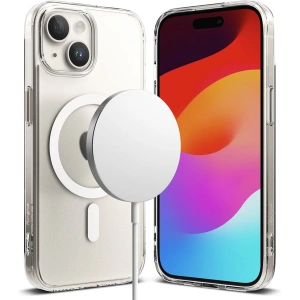 Etui Ringke Fusion Magnetic MagSafe Apple iPhone 15 Matte Clear