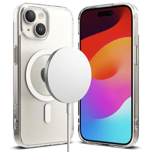 Kup Etui Ringke Fusion Magnetic MagSafe Apple iPhone 15 Matte Clear - RGK1859 - {ean13} - Sklep Home Screen