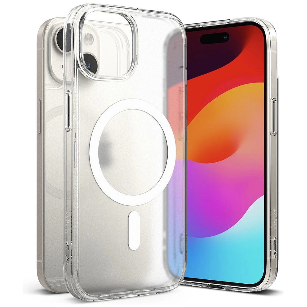 Etui Ringke Fusion Magnetic MagSafe Apple iPhone 15 Matte Clear