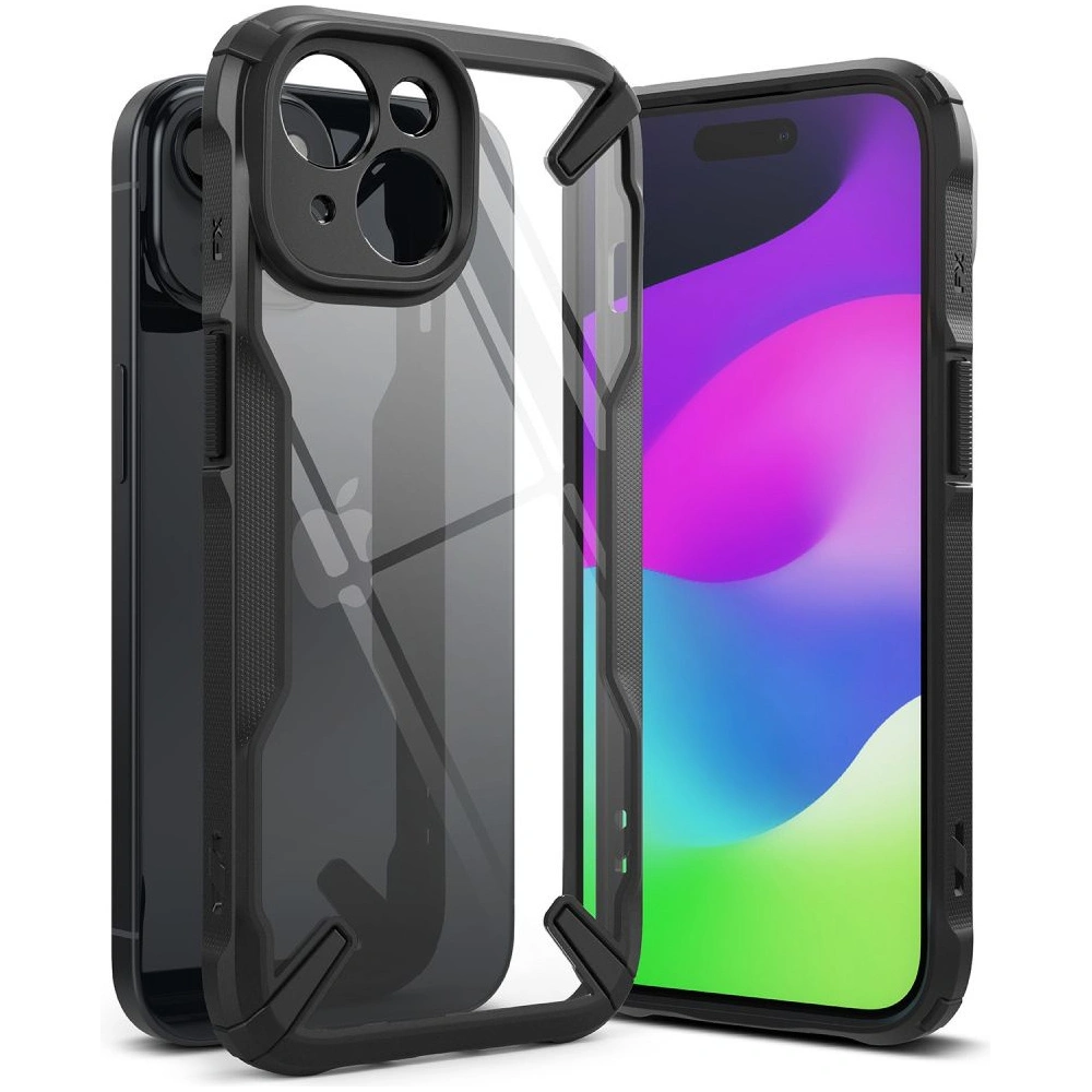 Etui Ringke Fusion-X Apple iPhone 15 Black