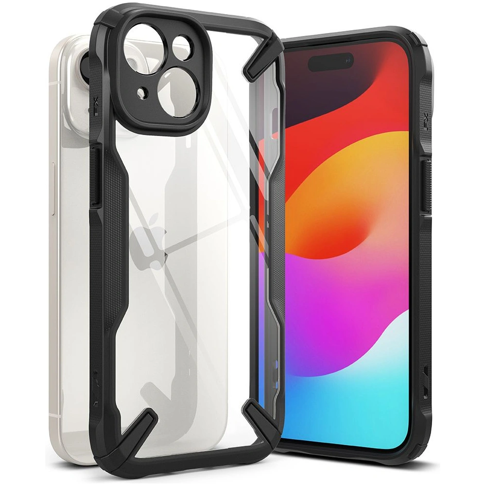 Etui Ringke Fusion-X Apple iPhone 15 Black