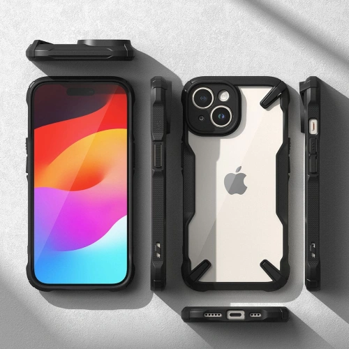 Kup Ringke Apple Husă Fusion-X iPhone 15 negru - RGK1860 - {ean13} - Sklep Home Screen