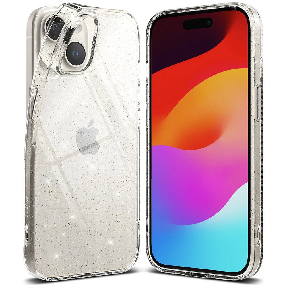 Etui Ringke Air Apple iPhone 15 Glitter Clear