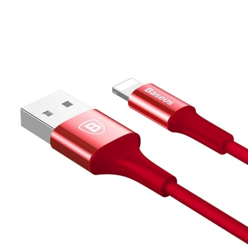 Kup Lightning-Kabel Baseus mit beleuchtetem Anschluss 1m (rot) - BSU353RED - {ean13} - Sklep Home Screen