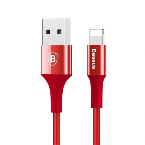 Kup Lightning-Kabel Baseus mit beleuchtetem Anschluss 1m (rot) - BSU353RED - {ean13} - Sklep Home Screen
