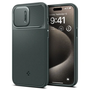 Buy Spigen Optik Armor Mag MagSafe Apple iPhone 15 Pro Max Abyss Green - SPN2965 - {ean13} - Home Screen Store Europe