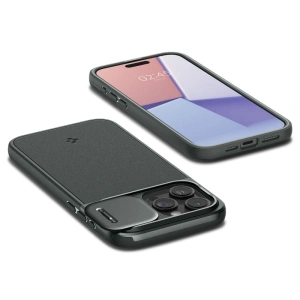 Buy Spigen Optik Armor Mag MagSafe Apple iPhone 15 Pro Max Abyss Green - SPN2965 - {ean13} - Home Screen Store Europe