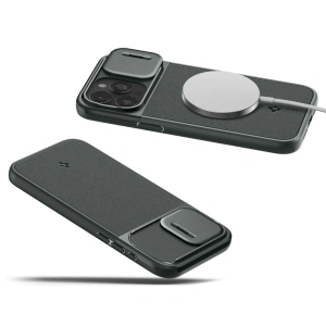 Kup Etui Spigen Optik Armor Mag MagSafe Apple iPhone 15 Pro Max Abyss Zöld - SPN2965 - {ean13} - Sklep Home Screen