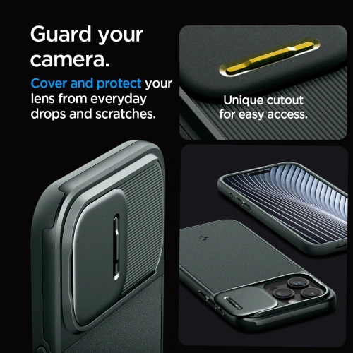 Kup Case Spigen Optik Armor Mag MagSafe Apple iPhone 15 Pro Max Abyss Green - SPN2965 - {ean13} - Sklep Home Screen