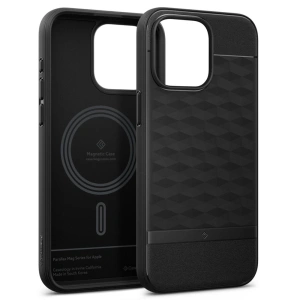 Buy Caseology Parallax Mag MagSafe Apple iPhone 15 Pro Max Matte Black - SPN2968 - {ean13} - Home Screen Store Europe