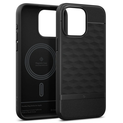 Kup Case Caseology Parallax Mag MagSafe Apple iPhone 15 Pro Max Matt Schwarz - SPN2968 - {ean13} - Sklep Home Screen