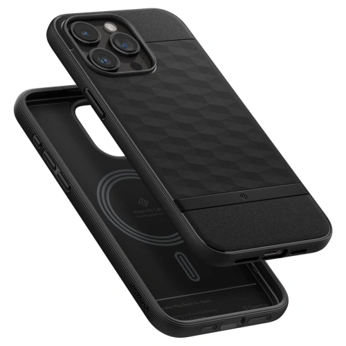 Kup Caseology Apple Carcasă Parallax MagSafe iPhone 15 Pro Max Matte Black - SPN2968 - {ean13} - Sklep Home Screen