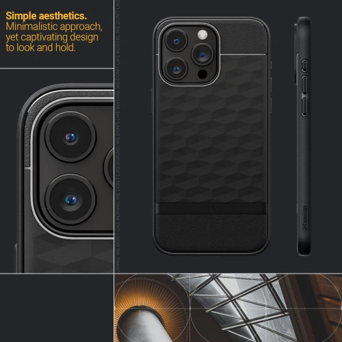 Kup Case Caseology Parallax Mag MagSafe Apple iPhone 15 Pro Max Matt Schwarz - SPN2968 - {ean13} - Sklep Home Screen