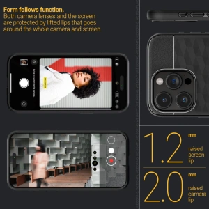 Buy Caseology Parallax Mag MagSafe Apple iPhone 15 Pro Max Matte Black - SPN2968 - {ean13} - Home Screen Store Europe