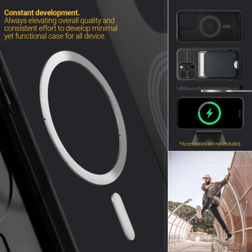 Kup Case Caseology Parallax Mag MagSafe Apple iPhone 15 Pro Max Matt Schwarz - SPN2968 - {ean13} - Sklep Home Screen