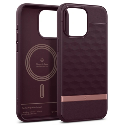Kup Etui Caseology Parallax Mag MagSafe Apple iPhone 15 Pro Max Burgundské - SPN2970 - {ean13} - Sklep Home Screen