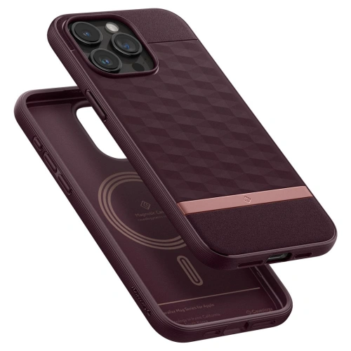 Kup Etui Caseology Parallax Mag MagSafe Apple iPhone 15 Pro Max Burgundy - SPN2970 - {ean13} - Sklep Home Screen