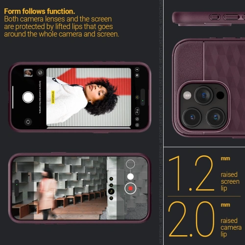 Kup Case Caseology Parallax Mag MagSafe Apple iPhone 15 Pro Max Burgunder - SPN2970 - {ean13} - Sklep Home Screen