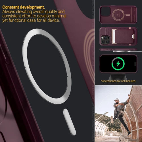 Kup Etui Caseology Parallax Mag MagSafe Apple iPhone 15 Pro Max Burgundské - SPN2970 - {ean13} - Sklep Home Screen