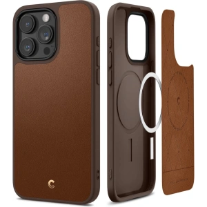 Etui Spigen Cyrill Kajuk Mag MagSafe Apple iPhone 15 Pro Saddle Brown