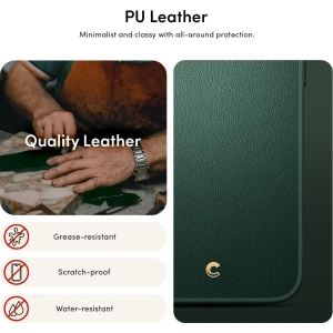 Etui Spigen Cyrill Kajuk Mag MagSafe Apple iPhone 15 Pro Forest Green