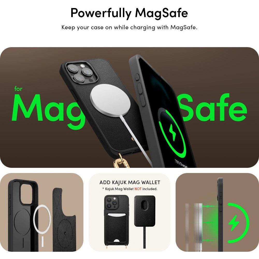 Etui Spigen Cyrill Classic Charm Mag MagSafe Apple iPhone 15 Pro Black