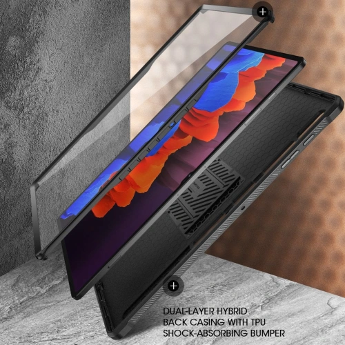Buy Supcase Unicorn Beetle Pro Samsung Galaxy Tab S8 Ultra / S9 Ultra / S10 Ultra 14.6 Black - SPC398 - {ean13} - Home Screen Store Europe
