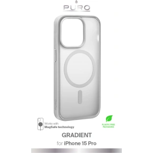 Kup Etui PURO GRADIENT MAG Apple iPhone 15 Pro MagSafe (Silver) - PUR770 - {ean13} - Sklep Home Screen