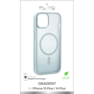 Kup Etui PURO GRADIENT MAG Apple iPhone 15 Plus / 14 Plus MagSafe (Light Green) - PUR773 - {ean13} - Sklep Home Screen