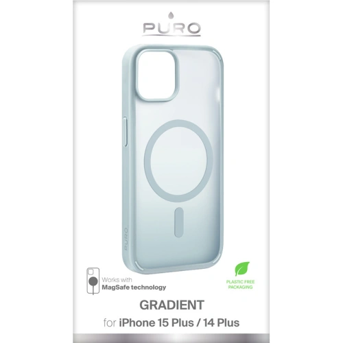 Kup Case PURO GRADIENT MAG Apple iPhone 15 Plus / 14 Plus MagSafe (Hellgrün) - PUR773 - {ean13} - Sklep Home Screen