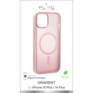 Kup Etui PURO GRADIENT MAG Apple iPhone 15 Plus / 14 Plus MagSafe (Pink) - PUR774 - {ean13} - Sklep Home Screen