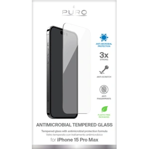 Kup Szkło hartowane PURO Anti-Bacterial Glass Apple iPhone 15 Pro Max - PUR775 - {ean13} - Sklep Home Screen