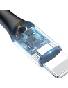 Kup Kabel Lightning s LED diodou Baseus X-type 1m 2.4A (červený) - BSU355RED - {ean13} - Sklep Home Screen