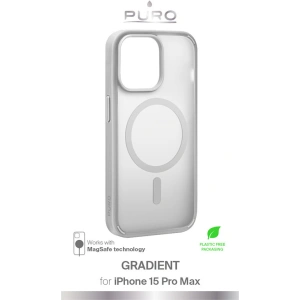 Kup Etui PURO GRADIENT MAG Apple iPhone 15 Pro Max MagSafe (Silver) - PUR777 - {ean13} - Sklep Home Screen