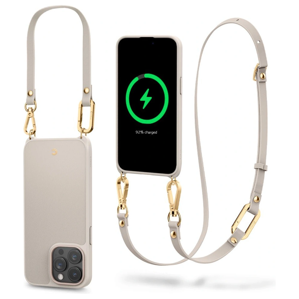Etui Spigen Cyrill Classic Charm Mag MagSafe Apple iPhone 15 Pro Cream