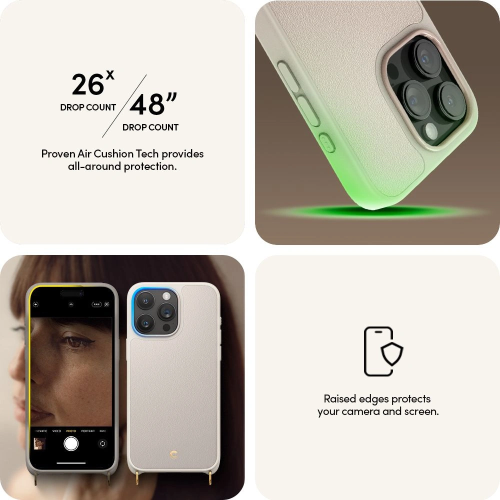 Etui Spigen Cyrill Classic Charm Mag MagSafe Apple iPhone 15 Pro Cream