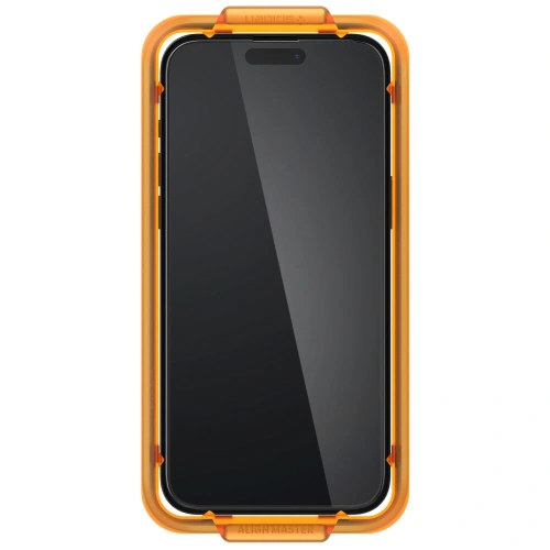 Kup Gehärtetes Glas Spigen GLAS.tR AlignMaster FC Apple iPhone 15 Pro Max Schwarz [2 PACK] - SPN2982 - {ean13} - Sklep Home Screen