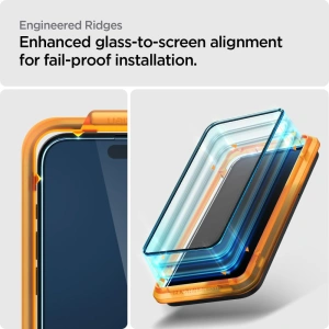 Kup Szkło hartowane Spigen GLAS.tR AlignMaster FC Apple iPhone 15 Pro Max Black [2 PACK] - SPN2982 - {ean13} - Sklep Home Screen