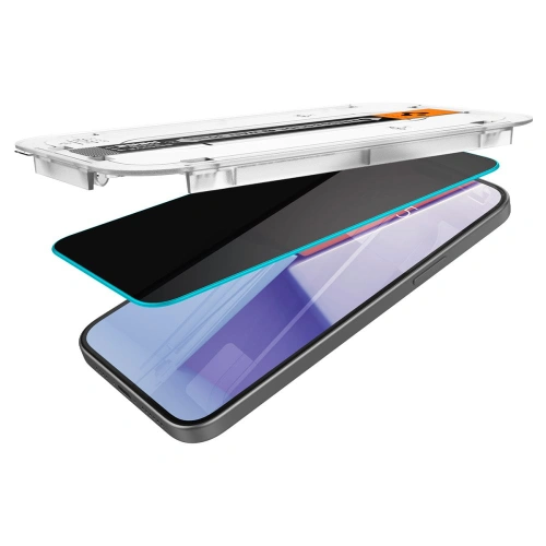 Kup Gehärtetes Glas Spigen GLAS.tR ez Fit Apple iPhone 15 Pro Max Privacy [2 PACK] - SPN2983 - {ean13} - Sklep Home Screen