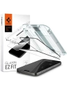 Gehärtetes Glas Spigen GLAS.tR ez Fit FC Apple iPhone 15 Pro Max Schwarz [2 PACK]