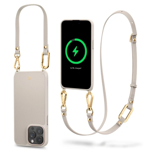 Buy Spigen Cyrill Classic Charm Mag MagSafe Apple iPhone 15 Pro Max Cream - SPN2986 - {ean13} - Home Screen Store Europe