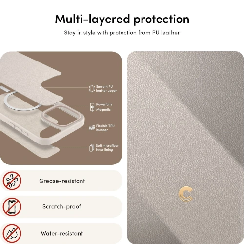 Buy Spigen Cyrill Classic Charm Mag MagSafe Apple iPhone 15 Pro Max Cream - SPN2986 - {ean13} - Home Screen Store Europe