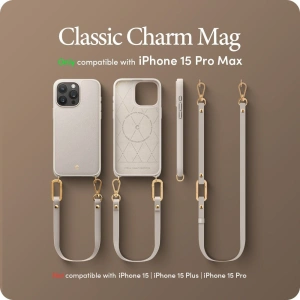 Buy Spigen Cyrill Classic Charm Mag MagSafe Apple iPhone 15 Pro Max Cream - SPN2986 - {ean13} - Home Screen Store Europe