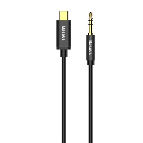 Kup Kabel audio USB-C do mini jack 3,5mm Baseus Yiven 1.2m (černý) - BSU357BLK - {ean13} - Sklep Home Screen