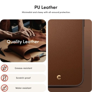 Kup Etui Spigen Cyrill Kajuk Mag MagSafe Apple iPhone 15 Pro Max Saddle Brown - SPN2989 - {ean13} - Sklep Home Screen