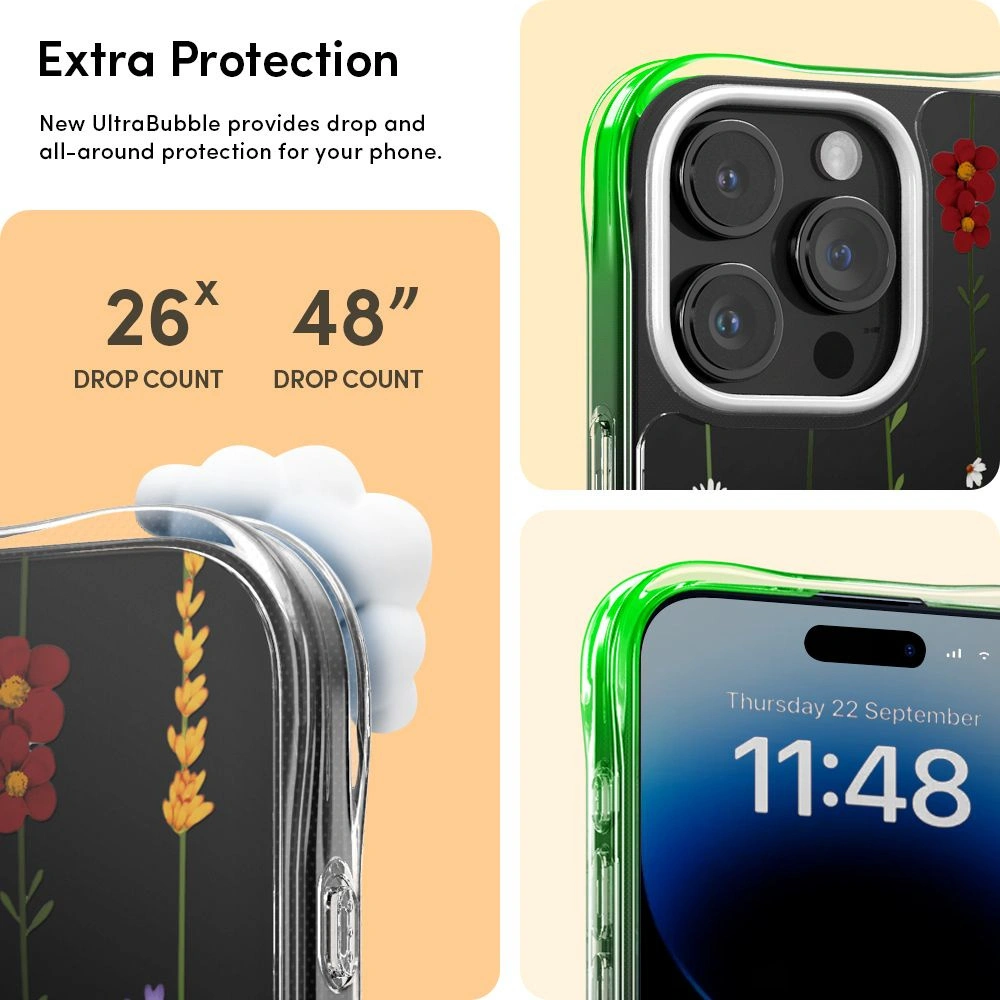 Etui Spigen Cyrill Cecile Apple iPhone 15 Pro Max Flower Garden