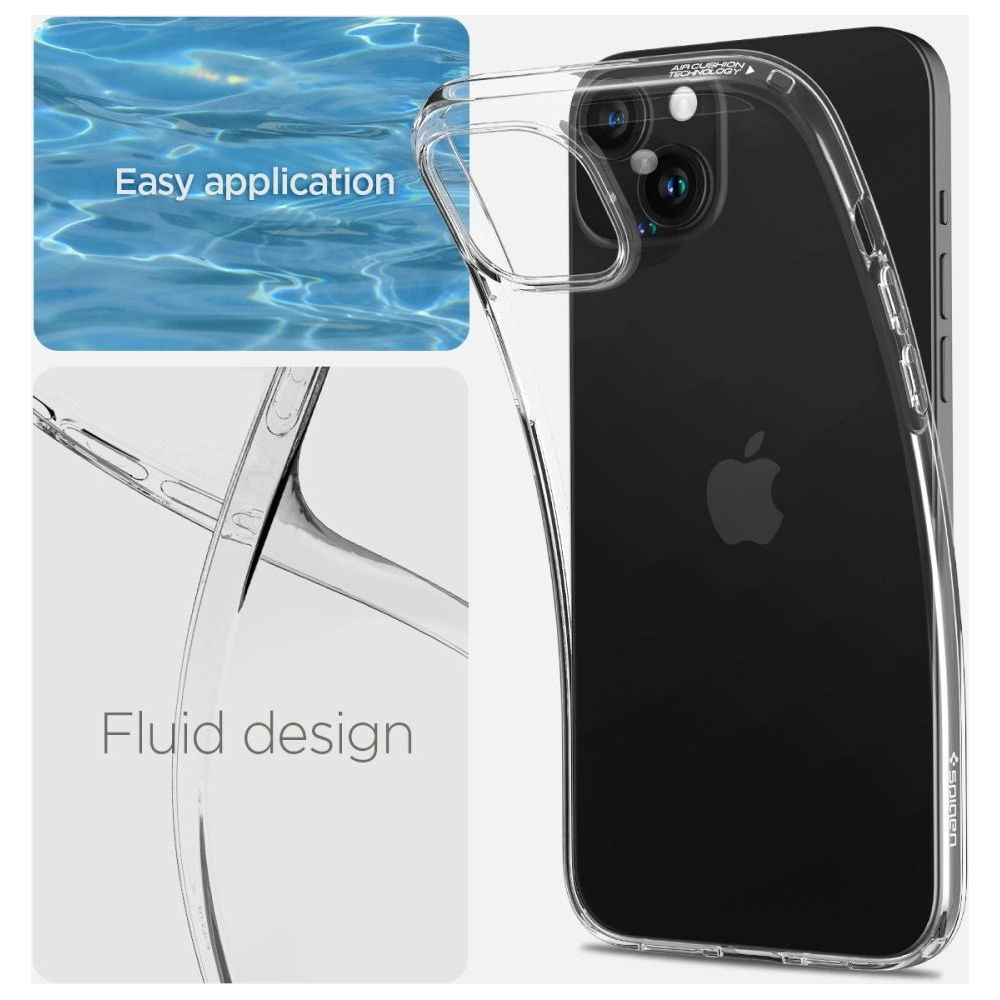 Etui Spigen Liquid Crystal Apple iPhone 15 Plus / 14 Plus Crystal Clear