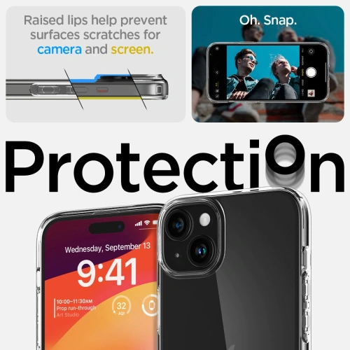 Kup Etui Spigen Liquid Crystal Apple iPhone 15 Plus / 14 Plus Crystal Clear - SPN2995 - {ean13} - Sklep Home Screen